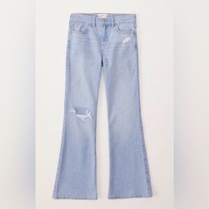 Abercrombie Kids High Rise Flare Jeans